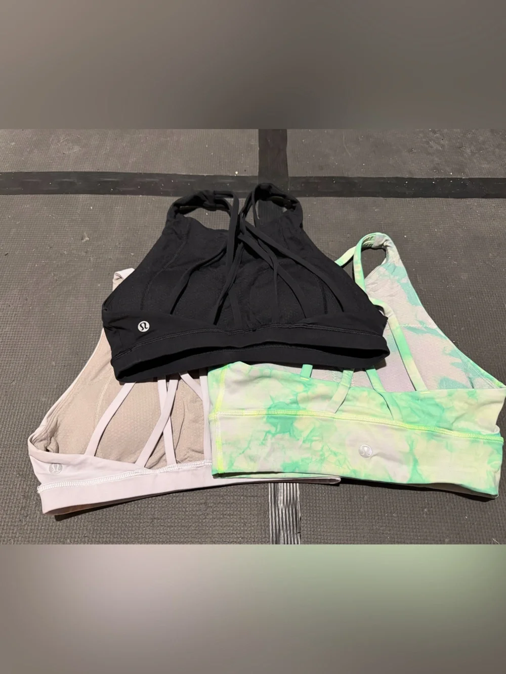 Bundle of 3 Lululemon high neck Energy Bras